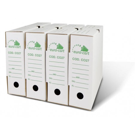 PORTA DOCUMENTI CARTONE 33x42x8 BIANCO