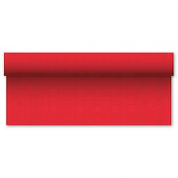 TOVAGLIA ROTOLO 1,20x50mt DAMASCATA ROSSO FATO