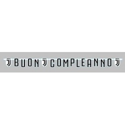 FESTONE BUON COMPLEANNO XL JUVENTUS 250x15cm
