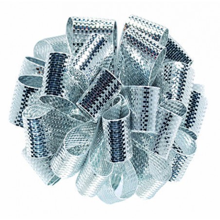 NASTRO TESSUTO INOX 424 mm10x100mt 04-ARGENTO