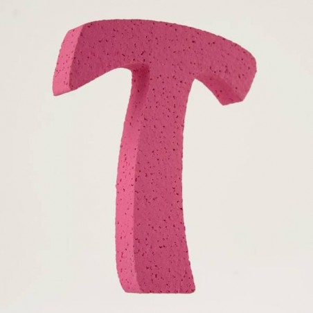 LETTERA POLISTIROLO PASTELLO mm120x90 T FUCSIA