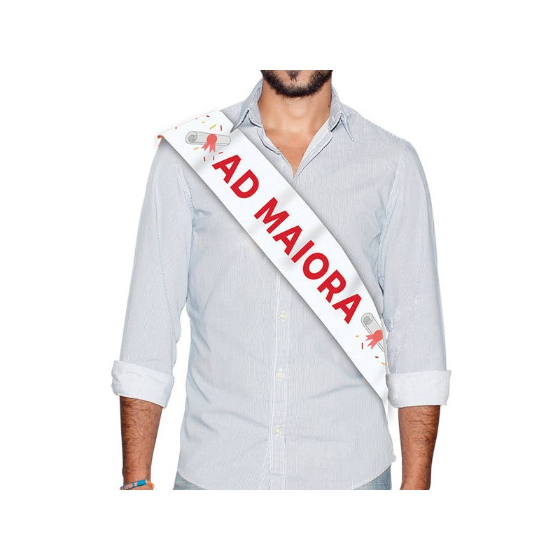 FASCIA PREMIO BUON METALLIZZATA AD MAIORA 168x10cm