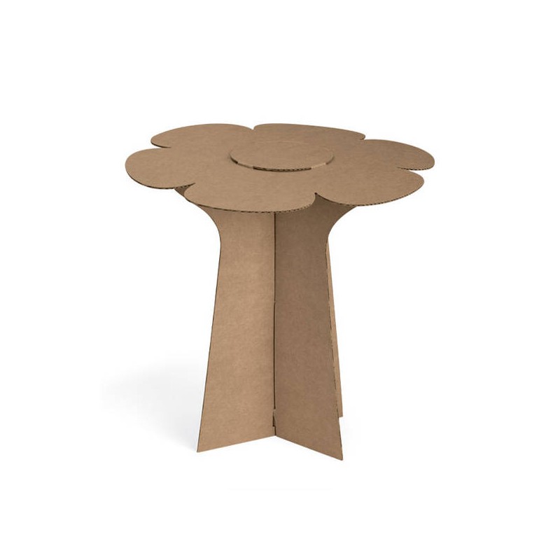 ALZATA FIORE CARTONCINO AVANA 30x29cm 2pz