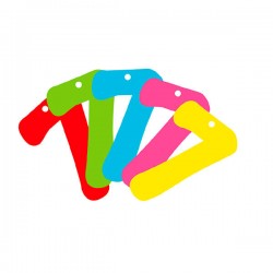 NUMERI 7 IN CARTA 12cm C/FILO 10pz