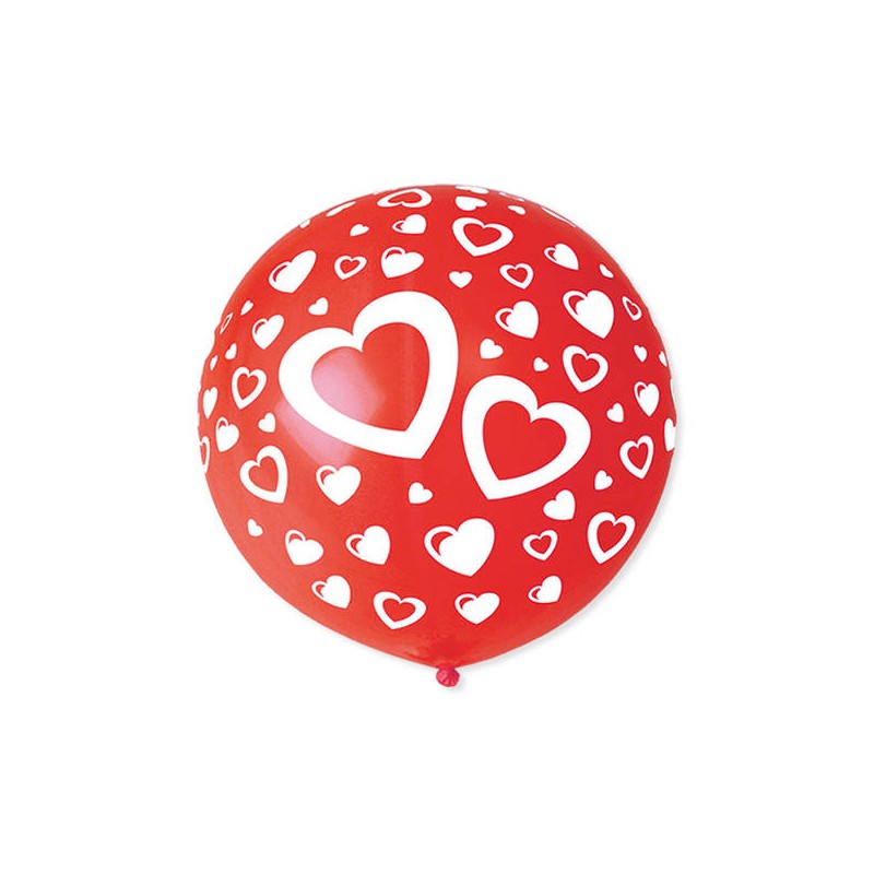 PALLONE ALL AROUND 31 80cm HEARTS