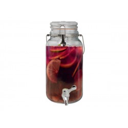 VIN BOUQUET GLASS DISPENSER 4lt