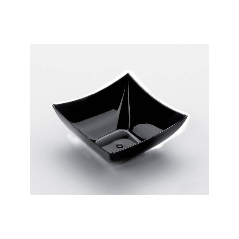 COPPETTA QUADRATA PS 90cc 25PZ NERO