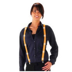 BRETELLE CON LED NEON ORANGE