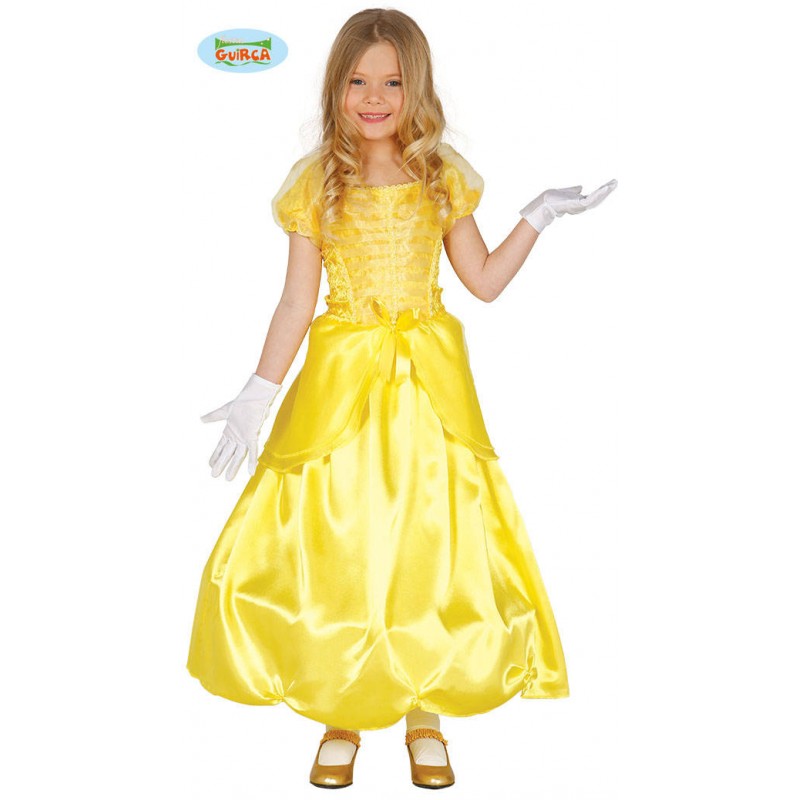 COSTUME PRINCIPESSA BELLA 3/4 anni