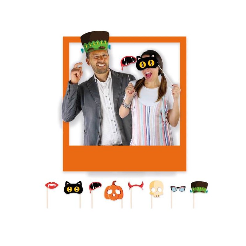 PHOTO BOOTH HALLOWEEN cm.20 8PZ