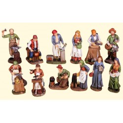 PASTORE IN RESINA 20cm COLOR 12 MOD. 1pz
