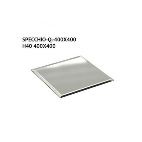 SPECCHIO QUADRATO VETRO 40x40cm H4mm