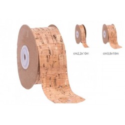 NASTRO EFFETTO SUGHERO CORK cm3,8x10mt