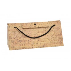 BORSA PLURIBOL TRIANGOLARE 32x13x16cm ST. LEGNO