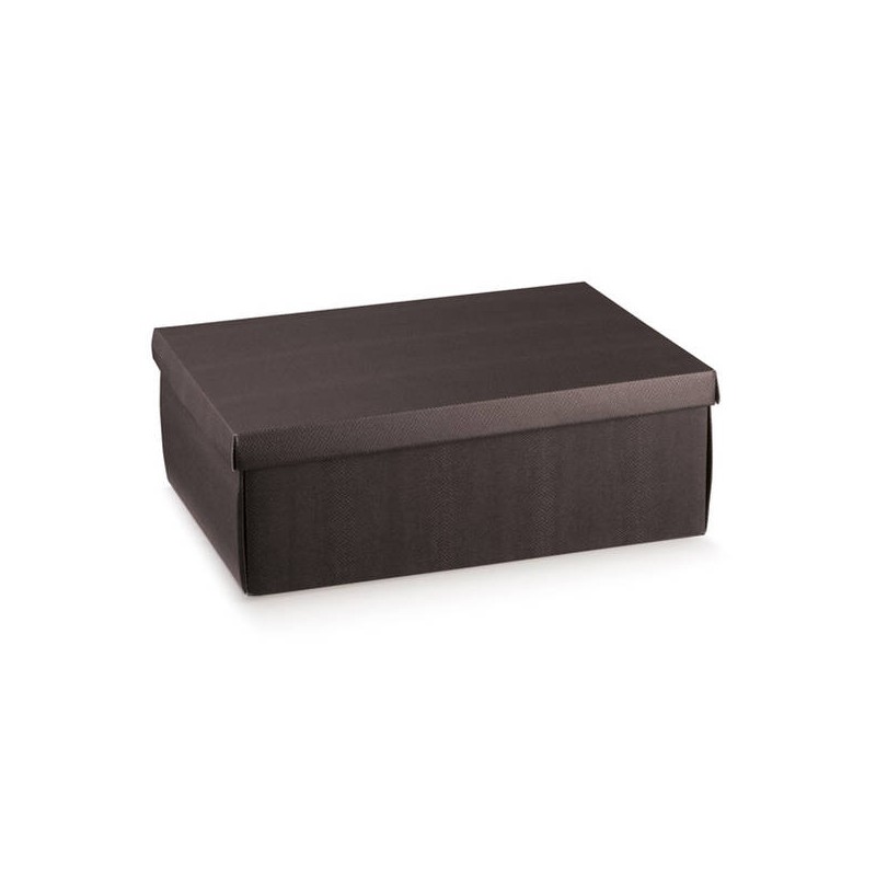 SCATOLA F/COP EASY 38x26x13cm SKIN COFFE