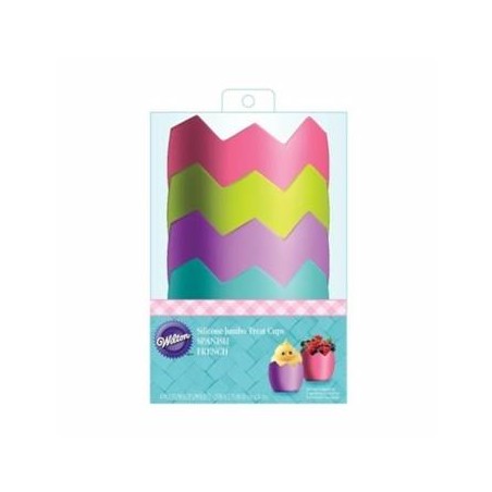 PIROTTINI IN SILICONE UOVO SCHIUSO ø5,5X7X6,5h 4pz