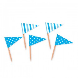 PICKS TRIANGOLARI TRENDY TURCHESE 25pz