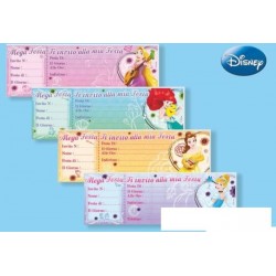 BLOCCHETTO INVITI PRINCIPESSE 15PZ