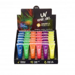 GEL CAPELLI VISO E CORPO UV FLUO COLOR