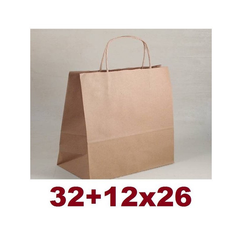 BORSA CARTA FASHION AVANA TORCIGLIONE 32+12x26 C/EAN