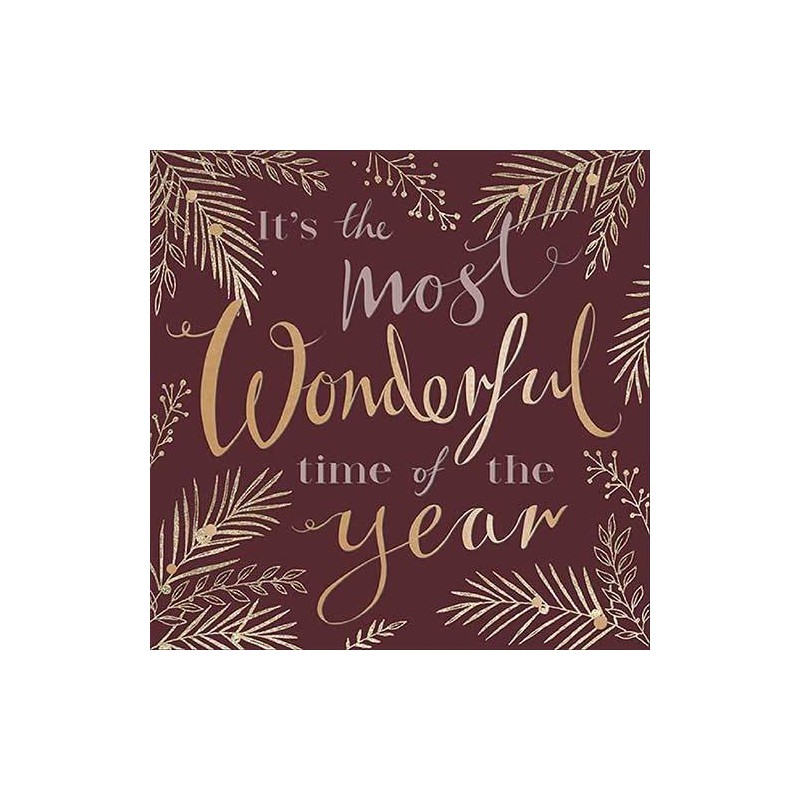 TOVAGLIOLI 33x33 WONDERFUL TIME BERRY 20pz