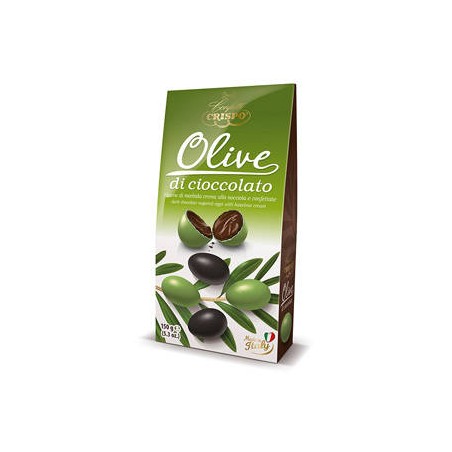 OVETTI CONFETTATI GOURMET ASTUCCIO 150gr OLIVE AL CIOCCOLATO