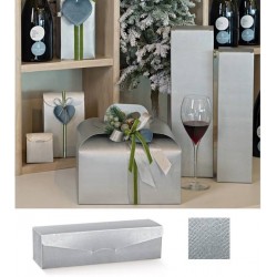 CANTINETTA MAGNUM SEGRETO 43x11,5x11,5cm SKIN ARGENTO