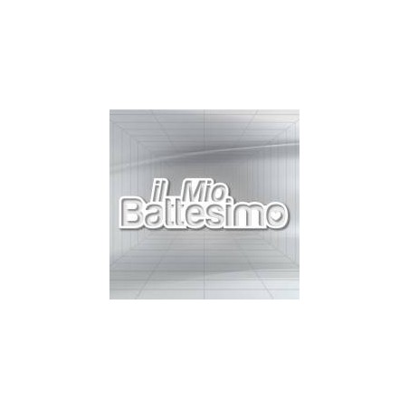 VASSOIO SAGOMA POLISTIROLO IL MIO BATTESIMO