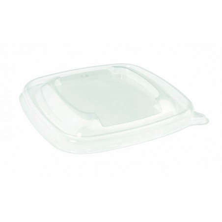 COPERCHIO PET INSALATIERA QUADRATA 375ml 13,6x13,6  50pz