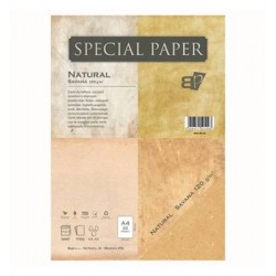 CARTA A4 21x29,7 NATURAL SAVANA gr.120 25fg