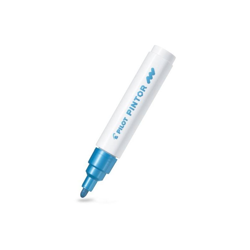 PINTOR MARKER PILOT METAL M BLU
