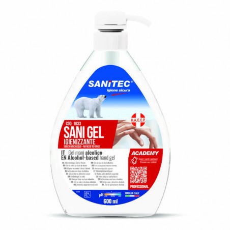 GEL IGIENIZZANTE SANI GEL SANITEC 600ml