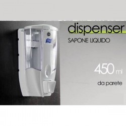 DISPENSER SAPONE 450ml DA MURO 63470