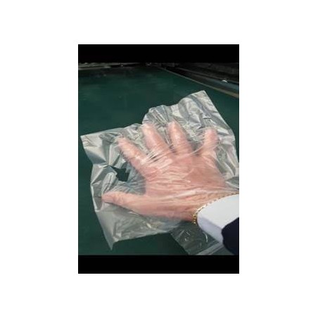 ROTOLO GUANTI HD PREFORMATI A STRAPPO 23x28cm PZ.500 CON F/N C/A NEUTRO