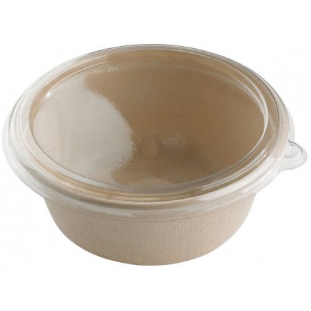 INSALATIERA POLPA TONDA 1000ml ø21x6h BIO COMPOSTABILE 75pz