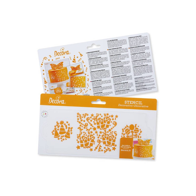 STENCIL PARTY 10x25cm