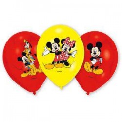 PALLONCINI LATTICE 27,5cm TOPOLINO 6pz
