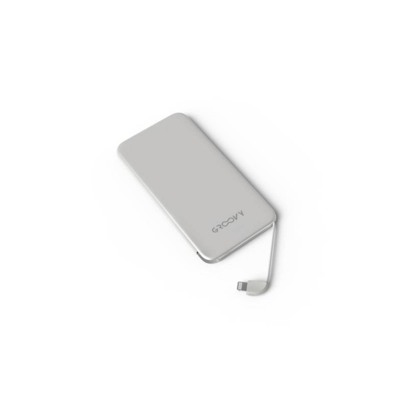 POWER BANK LIGHTING APPLE GRIGIO GHIACCIO NEW GROOVY