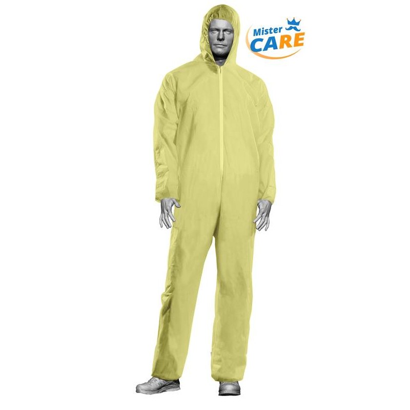 Mr.Care - TUTA in PP EVO 40 CON CAPPUCCIO GIALLA TG.XXL 1pz