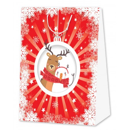 BORSA GIFT RENNA MAT MAXI 40,5x20x55cm (2ASS.)