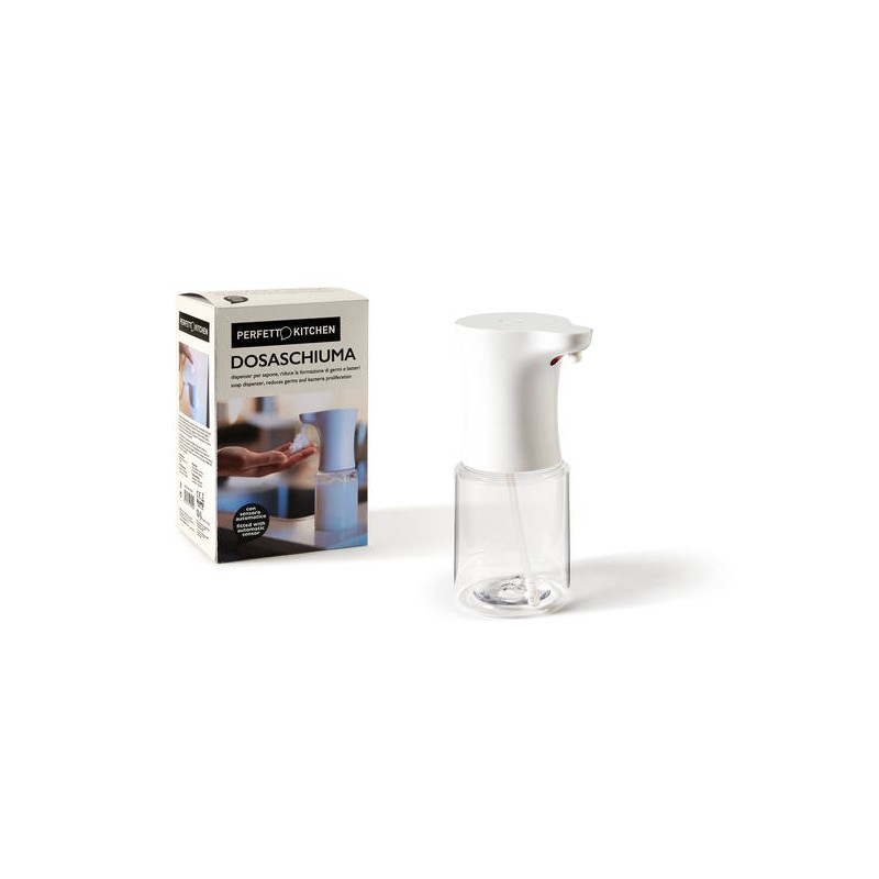 DISPENSER SAPONE DOSASCHIUMA CON SENSORE 350ml