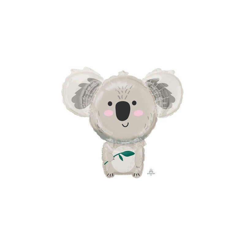 PALLONE MYLAR S/SHAPE KOALA BEAR 71x63cm