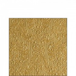 TOVAGLIOLI 25x25cm ELEGANCE GOLD 15pz