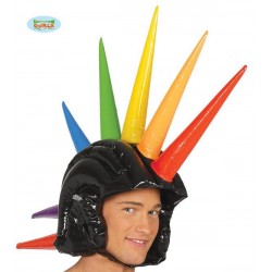 CRESTA MULTICOLORE GONFIABILE