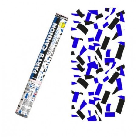 CANNONE SPARACORIANDOLI BLU NERO 40cm GIVI