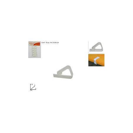 FERMATOVAGLIA PLASTICA 10pz