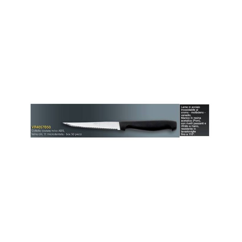 STEAK KNIFE MICRODENTATO BOX 6pz