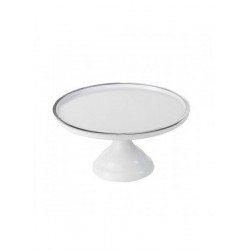 ALZATA MELAMINA BIANCA/ARG ø30 H.20cm