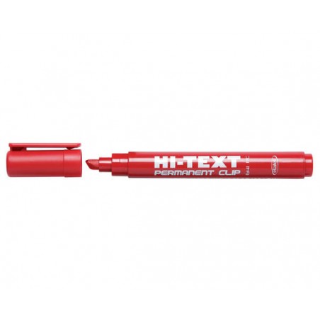 PENNARELLO PERMANENT CLIP P. TONDA ROSSO HI-TEXT