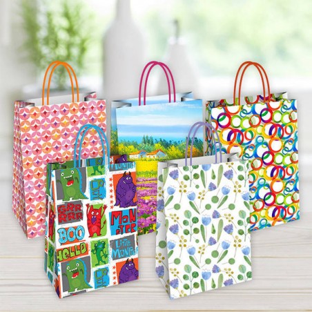 BORSA CARTA EVERYDAY MIS.36x12x41cm ASS.TO GEN1 1pz